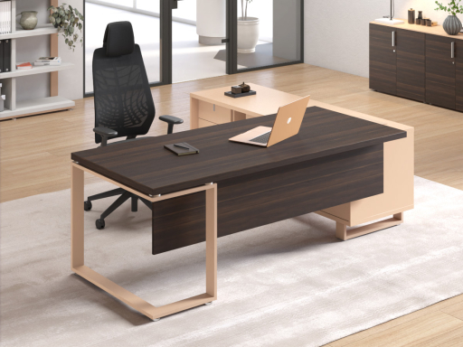 Bureau d'angle SYRACUSE sur crédence