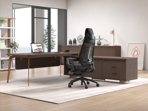 Bureau de direction en angle RUNNER X