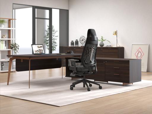 Bureau de direction en angle RUNNER X