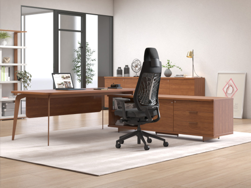 Bureau de direction en angle RUNNER X