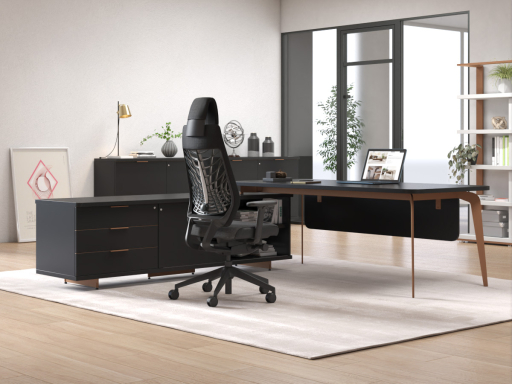 Bureau de direction en angle RUNNER X