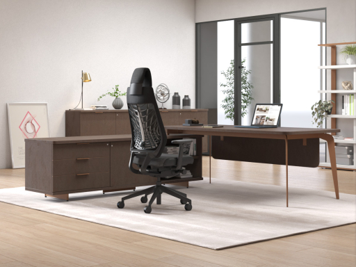 Bureau de direction en angle RUNNER X