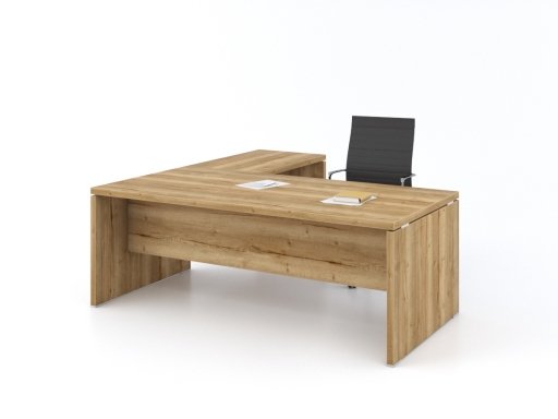 Bureau de direction en angle SYLAR, pas cher