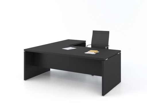Bureau de direction en angle SYLAR, pas cher