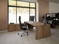 Deskissimo - Bureau de direction SYLAR sur crédence