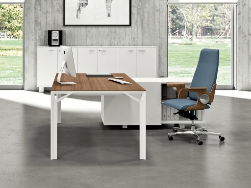 Bureau de direction contemporain design avec desserte