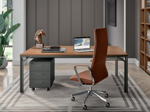 Bureau de direction haut de gamme en bois