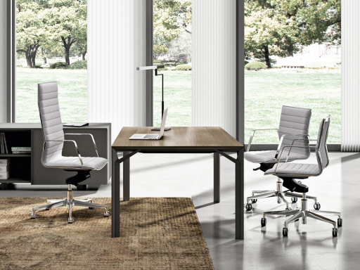 Bureau de direction haut de gamme en bois
