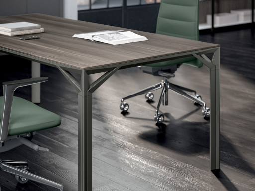 Bureau de direction haut de gamme en bois