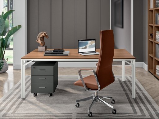 Bureau de direction haut de gamme en bois