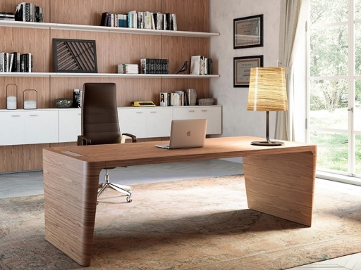 Bureau de direction haut de gamme en bois