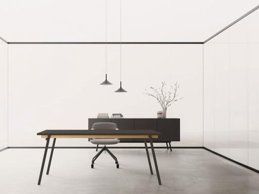 Bureau de direction design GLID, fabriqué en Italie
