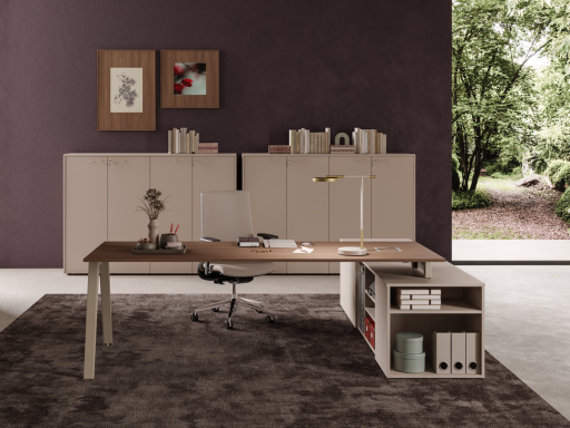 Bureau de direction en angle APPARAT sur crédence