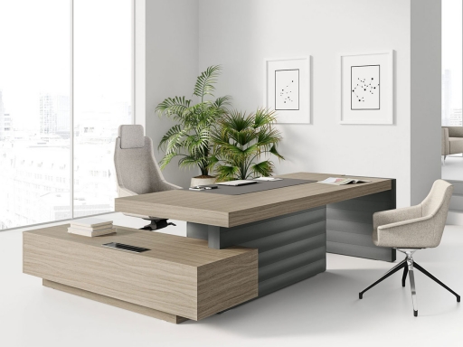 Bureau de direction haut de gamme, en angle ULYSSE