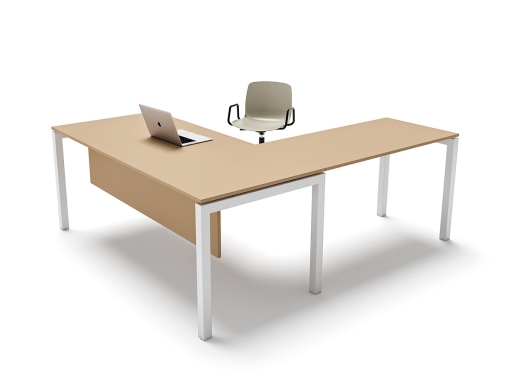 Bureau contemporain en angle RIALTO pas cher