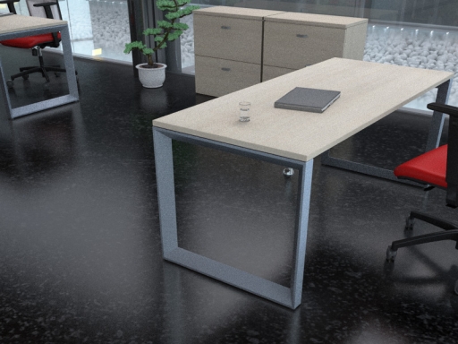 Bureau individuel contemporain design