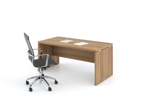 Bureau individuel contemporain en bois