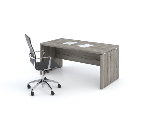 Bureau individuel contemporain en bois