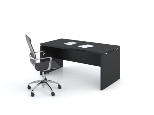 Bureau individuel contemporain en bois