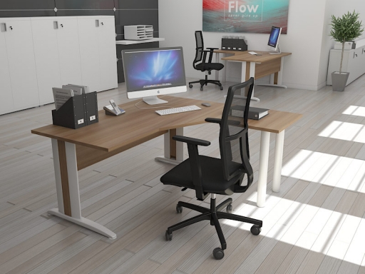 Bureau compact 160x160 cm pas cher