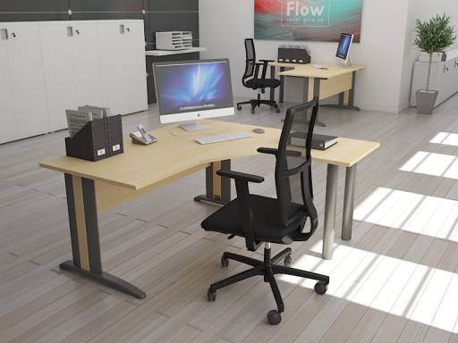 Bureau compact 160x160 cm pas cher