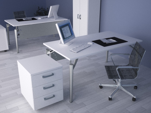 Bureau individuel design pas cher