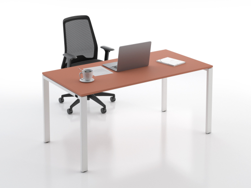 Bureau contemporain plateau laqué supermat