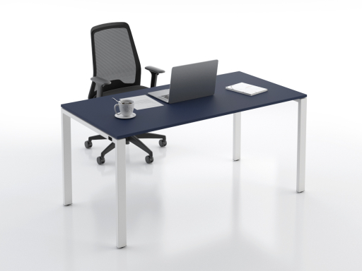 Bureau contemporain plateau laqué supermat