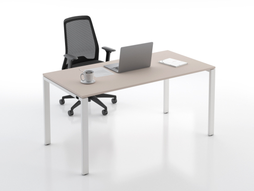Bureau contemporain plateau laqué supermat