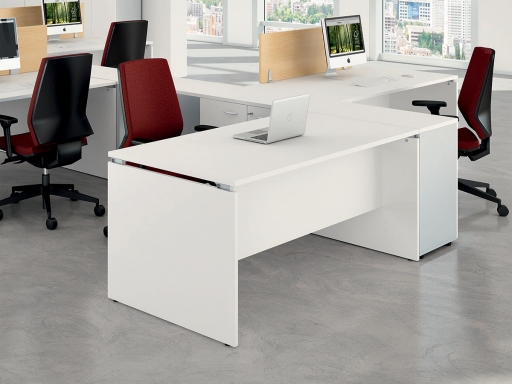 Bureau individuel en bois pas cher