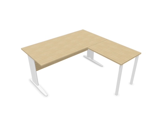 Bureau individuel CLASSIC-A avec retour