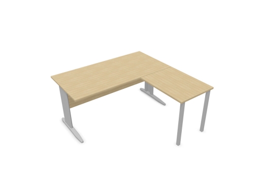 Bureau individuel CLASSIC-A avec retour