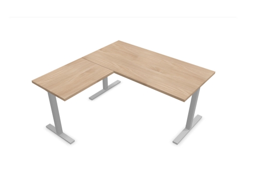 bureau individuel contemporain en angle