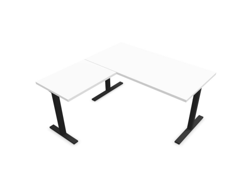 bureau individuel contemporain en angle