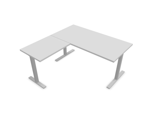 bureau individuel contemporain en angle