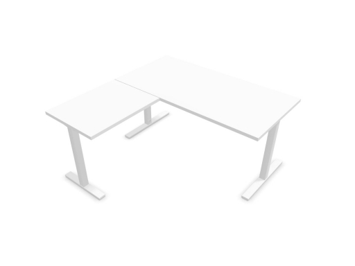 bureau individuel contemporain en angle