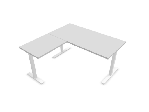 bureau individuel contemporain en angle