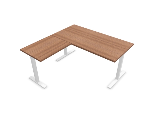 bureau individuel contemporain en angle