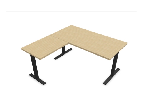 bureau individuel contemporain en angle