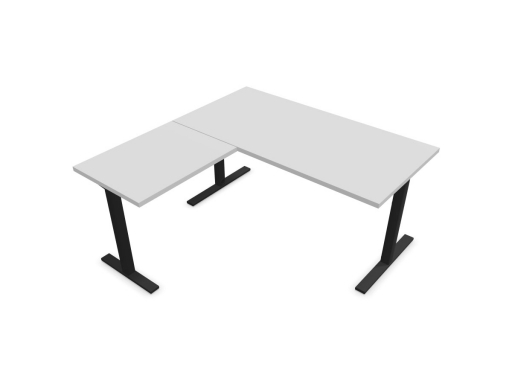 bureau individuel contemporain en angle