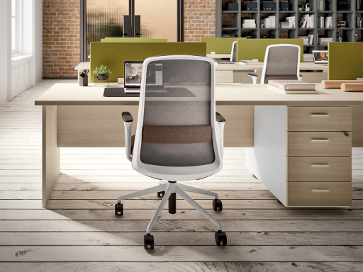 Bureau individuel sur caisson, qualité professionnelle