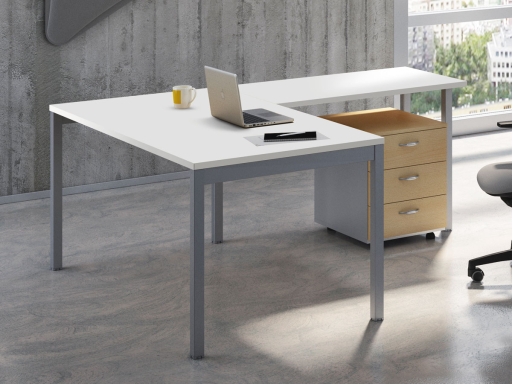 Bureau individuel CLASSIC-C avec retour