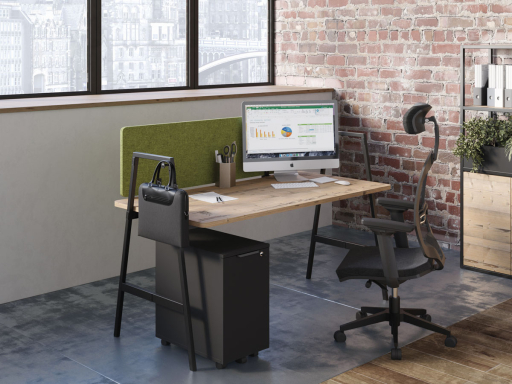 Bureau individuel FLEXY + P70 cm