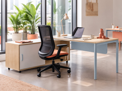 Bureau individuel HARMONIA sur crédence, fabriqué en France