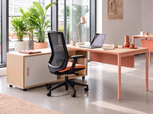Bureau individuel HARMONIA sur crédence, fabriqué en France
