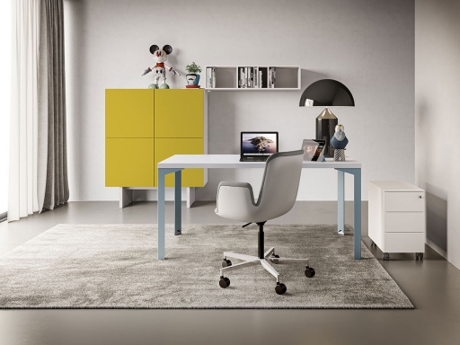 Bureau individuel design VARIO, fabriqué en Italie