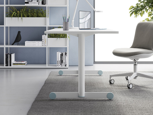 bureau individuel pas cher, bureau ludique coloré