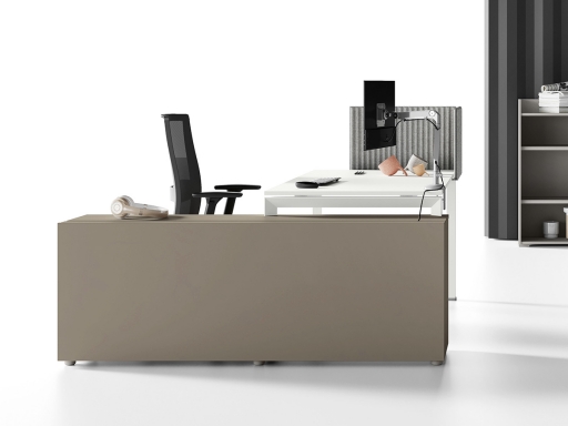Bureau individuel sur crédence pas cher