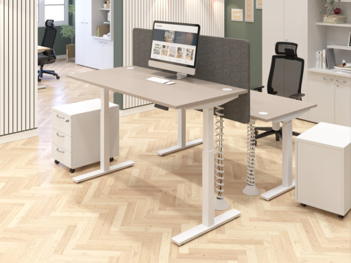 Bureau assis-debout, made in France : FLY-UP One