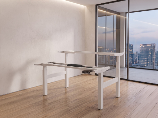 Piétement pour bench assis debout électrique LEVEL-UP DUO